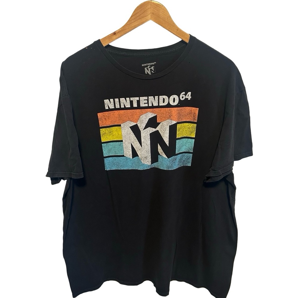Nintendo 64 Black T-Shirt 2XL